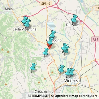 Mappa 36030 Motta VI, Italia (4.22214)
