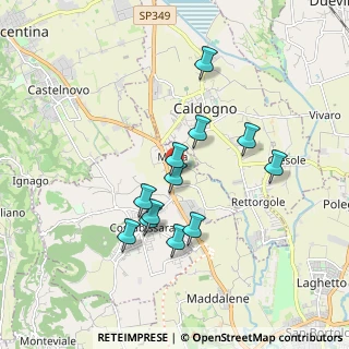 Mappa 36030 Motta VI, Italia (1.5575)