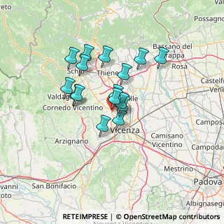 Mappa 36030 Motta VI, Italia (10.37438)