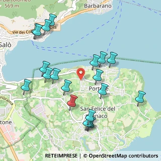 Mappa Via Cominelli, 25010 San Felice del Benaco BS, Italia (1.1045)