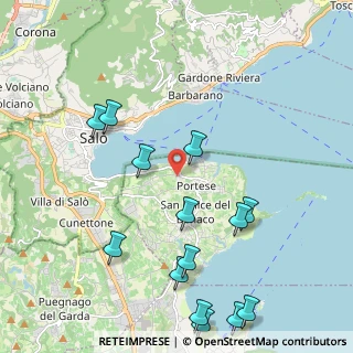 Mappa Via Cominelli, 25010 San Felice del Benaco BS, Italia (2.50929)