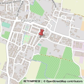 Mappa Via Gian Battista Guarneri, 80, 25050 Passirano, Brescia (Lombardia)