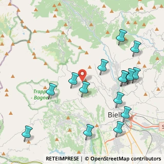 Mappa Via Ottavio Rivetti, 13900 Favaro BI, Italia (4.69667)