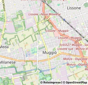 Mappa Via Tommaso Edison, 1, 20835 Muggiò MB, Italia (0.9615)