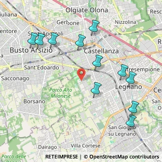 Mappa Via delle Rose, 20025 Legnano MI, Italia (2.35364)