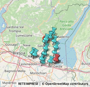 Mappa Via Martiri della Libertà, 25089 Villanuova Sul Clisi BS, Italia (9.891)