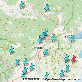 Mappa Via Martiri della Libertà, 25089 Villanuova Sul Clisi BS, Italia (5.9925)