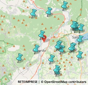 Mappa Via Martiri della Libertà, 25089 Villanuova Sul Clisi BS, Italia (4.8045)