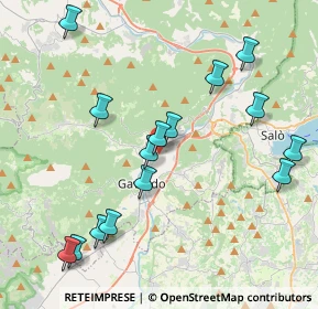 Mappa Via Martiri della Libertà, 25089 Villanuova Sul Clisi BS, Italia (4.41867)