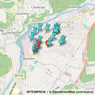 Mappa Via Martiri della Libertà, 25089 Villanuova Sul Clisi BS, Italia (0.3025)