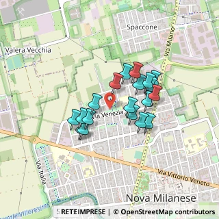 Mappa Via Venezia, 20054 Nova Milanese MB, Italia (0.3355)