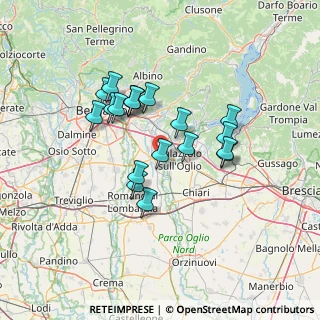 Mappa Via Privata Bettolino, 24050 Palosco BG, Italia (11.59632)