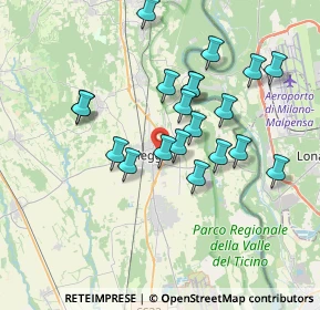 Mappa Via Cascine Calini, 28047 Oleggio NO, Italia (3.2855)