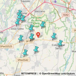 Mappa Strada Vicinale S. Giovanni, 24049 Verdello BG, Italia (4.05462)