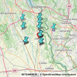 Mappa Via Sant' Antonio Abate, 28060 Mandello Vitta NO, Italia (4.7395)