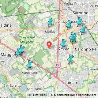 Mappa Via 1° Maggio, 21040 Origgio VA, Italia (2.35091)