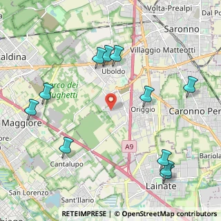Mappa Via 1° Maggio, 21040 Origgio VA, Italia (2.53273)