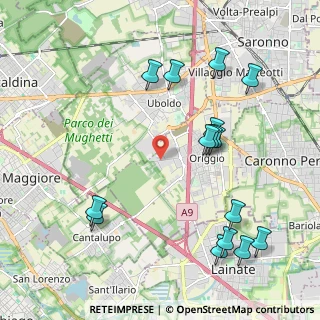 Mappa Via 1° Maggio, 21040 Origgio VA, Italia (2.37933)