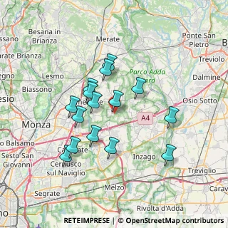 Mappa Via Privata, 20876 Ornago MB, Italia (6.23733)