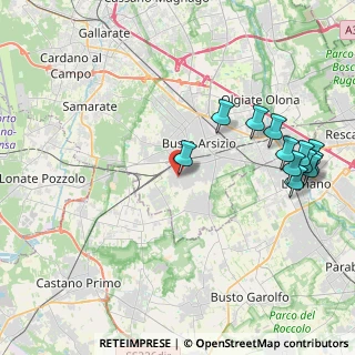 Mappa Via Padre Reginaldo Giuliani, 21052 Busto Arsizio VA, Italia (4.78917)