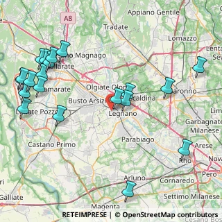 Mappa Via Nazario Sauro, 20025 Legnano MI, Italia (10.799)