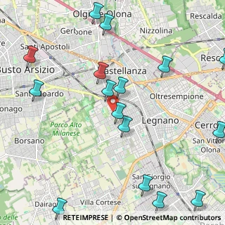 Mappa Via Nazario Sauro, 20025 Legnano MI, Italia (2.79188)
