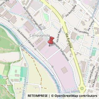 Mappa Via Gerolamo Sangervasio, 94, 25062 Concesio, Brescia (Lombardia)