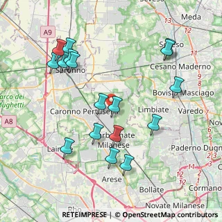 Mappa Piazza IV Novembre, 20030 Cesate MI, Italia (4.25588)