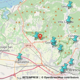 Mappa Via Panoramica, 25050 Rodengo-Saiano BS, Italia (6.08455)