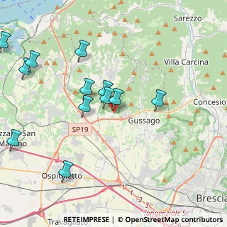 Mappa Via Panoramica, 25050 Rodengo-Saiano BS, Italia (4.4825)