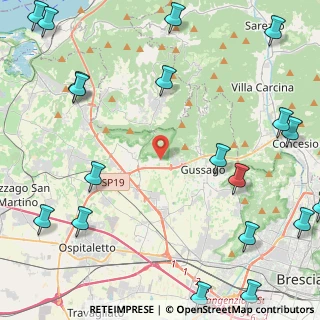 Mappa Via Panoramica, 25050 Rodengo-Saiano BS, Italia (6.8735)