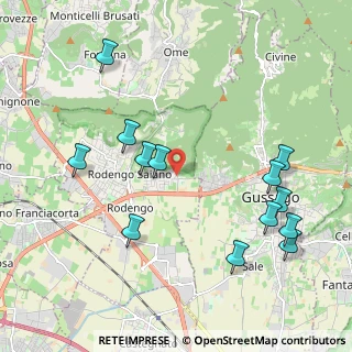 Mappa Via Panoramica, 25050 Rodengo-Saiano BS, Italia (2.29077)