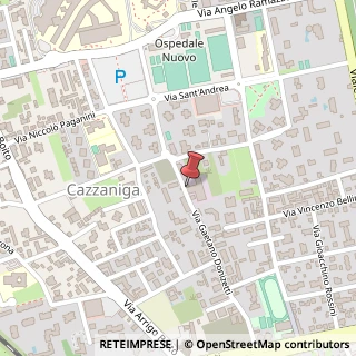 Mappa Via Gaetano Donizetti, 46, 20900 Monza, Monza e Brianza (Lombardia)