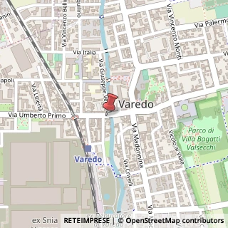 Mappa Via Umberto I, 19, 20814 Varedo, Monza e Brianza (Lombardia)