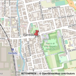 Mappa Via Andrea Solari, 33, 20814 Varedo, Monza e Brianza (Lombardia)