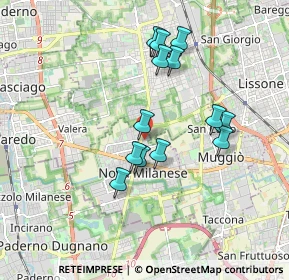 Mappa Via Gianna Beretta Molla, 20834 Nova Milanese MB, Italia (1.59154)