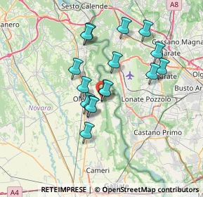 Mappa Via S. Cristoforo, 28047 Oleggio NO, Italia (5.92813)