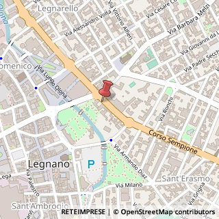 Mappa Via Sempione, 157, 20025 Legnano, Milano (Lombardia)