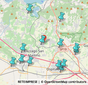 Mappa Via dei Mille, 25046 Cazzago San Martino BS, Italia (4.96308)