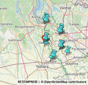 Mappa Via Don Giovanni Minzoni, 28047 Oleggio NO, Italia (10.74533)