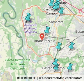 Mappa Via Sauro Nazzario, 21015 Lonate Pozzolo VA, Italia (5.22385)