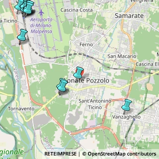 Mappa Via Sauro Nazzario, 21015 Lonate Pozzolo VA, Italia (3.54118)