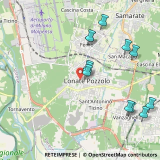 Mappa Via Sauro Nazzario, 21015 Lonate Pozzolo VA, Italia (2.305)