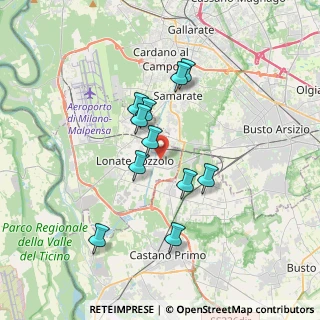 Mappa Via Giovanni XXIII, 21015 Lonate Pozzolo VA, Italia (2.99182)