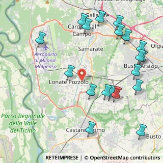 Mappa Via Giovanni XXIII, 21015 Lonate Pozzolo VA, Italia (5.22842)
