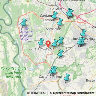 Mappa Via Giovanni XXIII, 21015 Lonate Pozzolo VA, Italia (4.78882)
