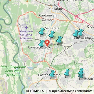 Mappa Via Giovanni XXIII, 21015 Lonate Pozzolo VA, Italia (4.46091)