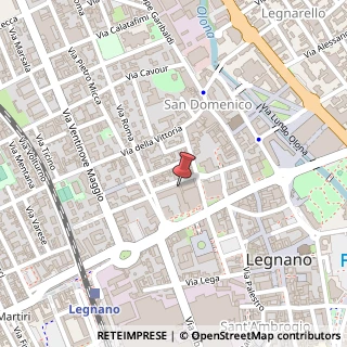 Mappa Via Nino Bixio, 7, 20025 Legnano, Milano (Lombardia)