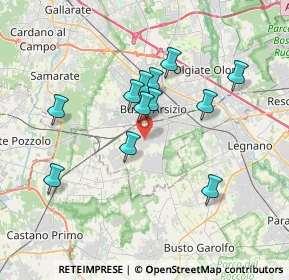 Mappa Via Ruggero Leoncavallo, 21052 Busto Arsizio VA, Italia (3.10583)