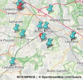 Mappa Via Ruggero Leoncavallo, 21052 Busto Arsizio VA, Italia (4.39357)